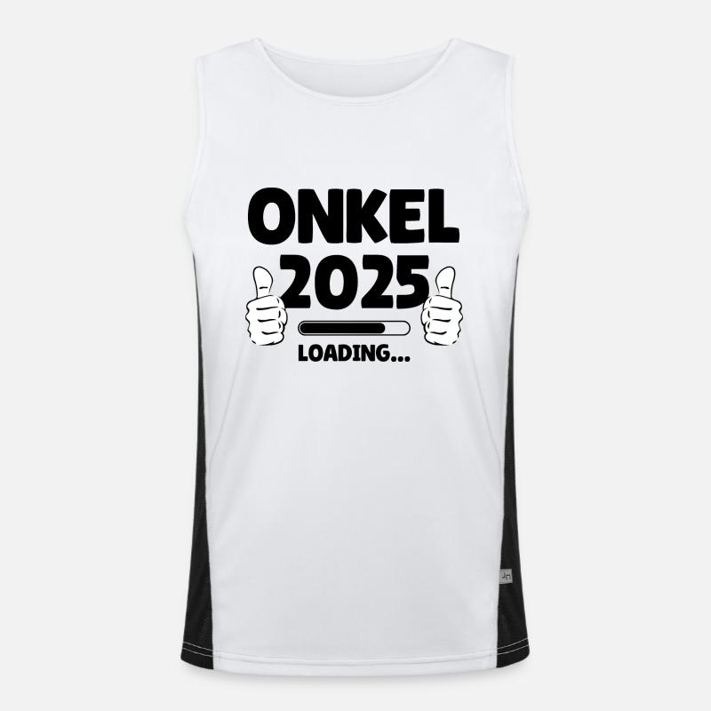 Uncle 2025 Loading Men's Functional Contrast Tank Top 