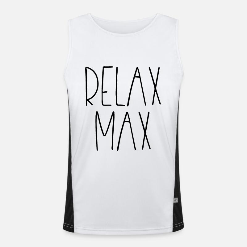 Relax Max Débardeur respirant contrasté Homme 