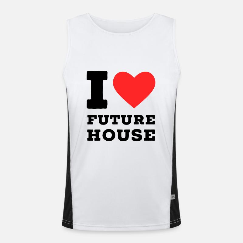 J’aime la future maison Débardeur respirant contrasté Homme 