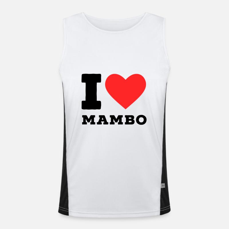 J’adore le mambo Débardeur respirant contrasté Homme 