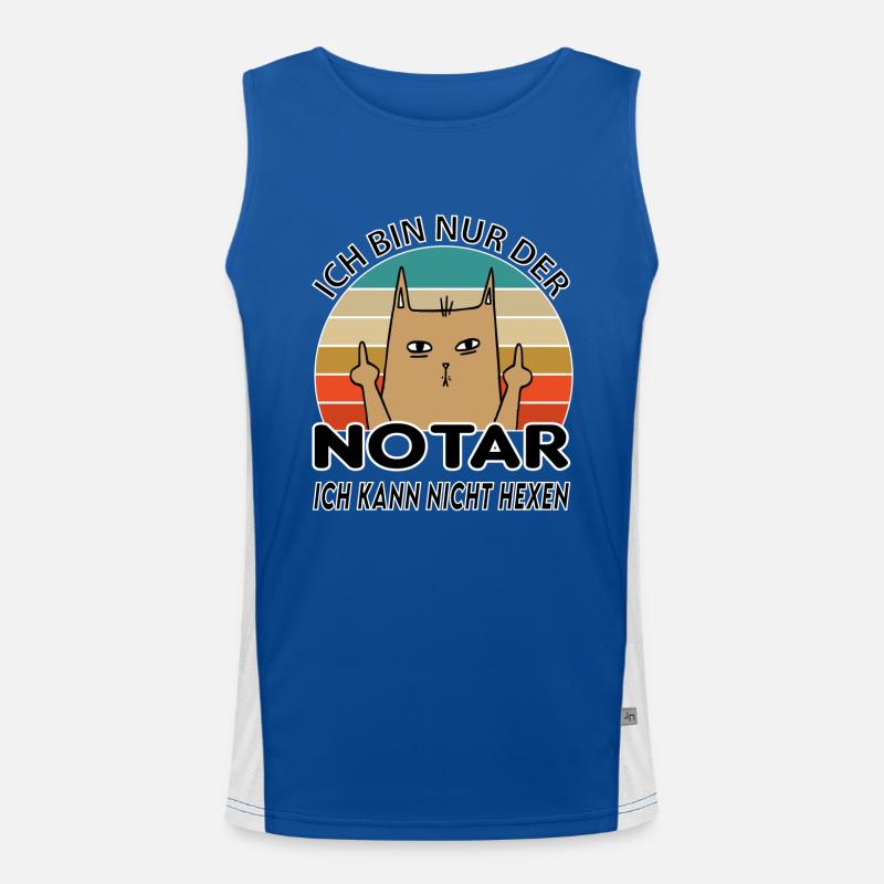 Notar Funktionelles Kontrast-Tank Top für Männer 