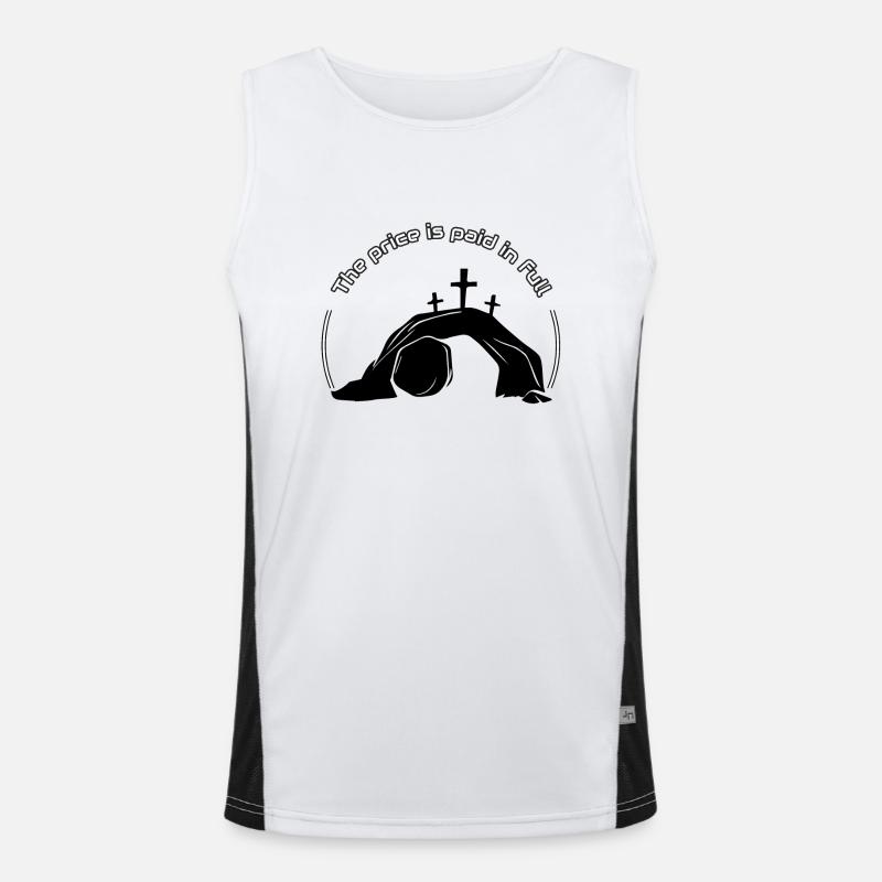 Der Preis wird in voller Höhe bezahlt Funktionelles Kontrast-Tank Top für Männer 