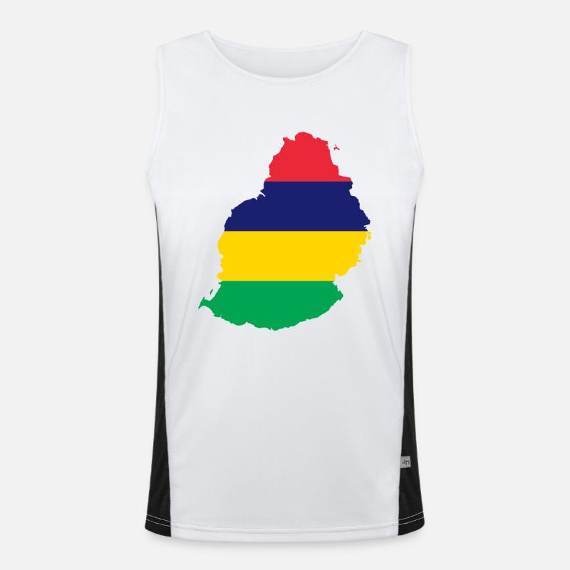 Mauritius Men's Functional Contrast Tank Top 