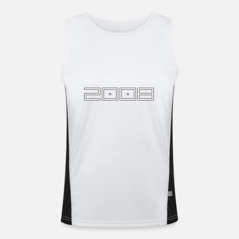 2008 Men's Functional Contrast Tank Top 