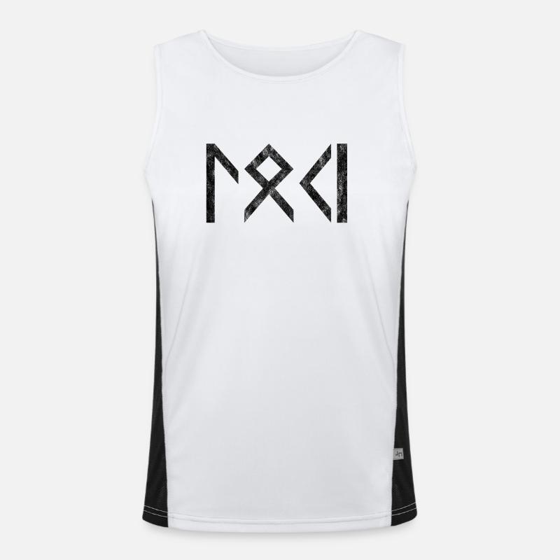 Loki characters Nordic mythology gift idea Men's Functional Contrast Tank Top 