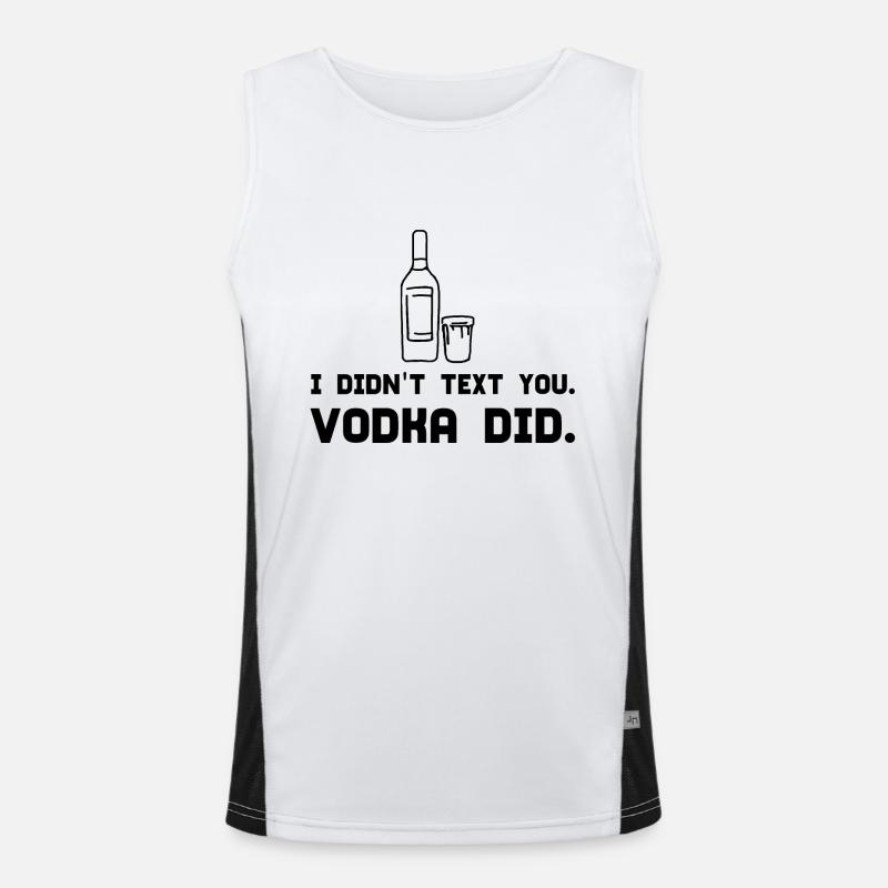 VODKA Débardeur respirant contrasté Homme 