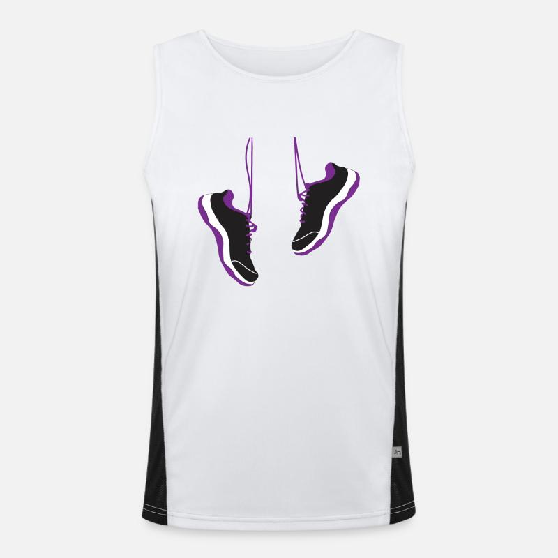 Chaussures de course Cool Runner Débardeur respirant contrasté Homme 