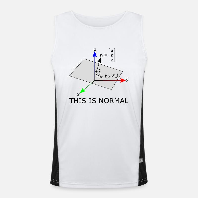 This Is Normal Men's Functional Contrast Tank Top 
