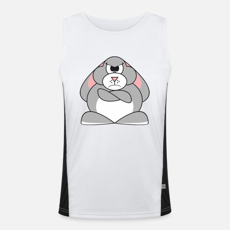 Sulk bunny Funktionelles Kontrast-Tank Top für Männer 