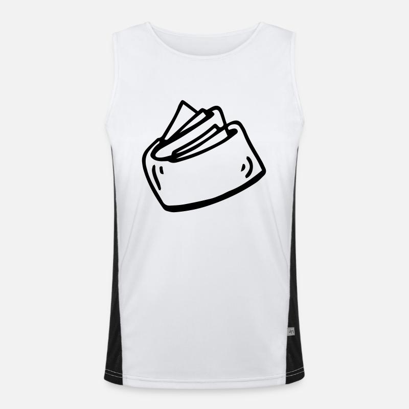 Wallet Wallet Wallet Men's Functional Contrast Tank Top 