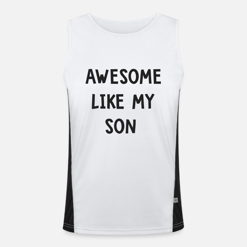 Fantastisch wie mein Vatertagsgeschenk Funktionelles Kontrast-Tank Top für Männer 