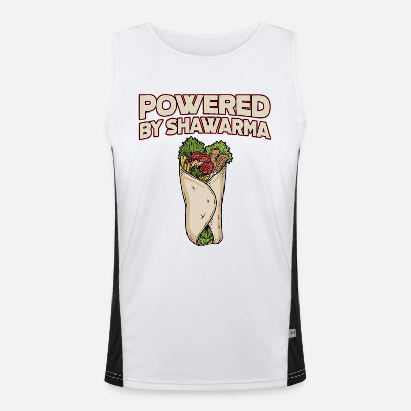 Shawarma Débardeur respirant contrasté Homme 