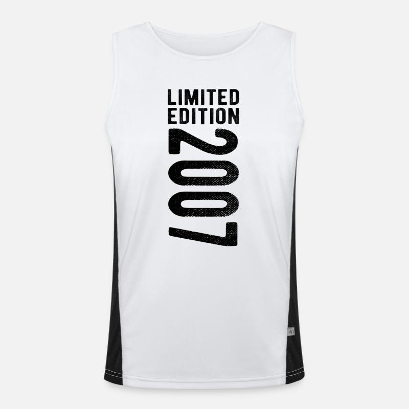 limited edition 2007 Funktionelles Kontrast-Tank Top für Männer 
