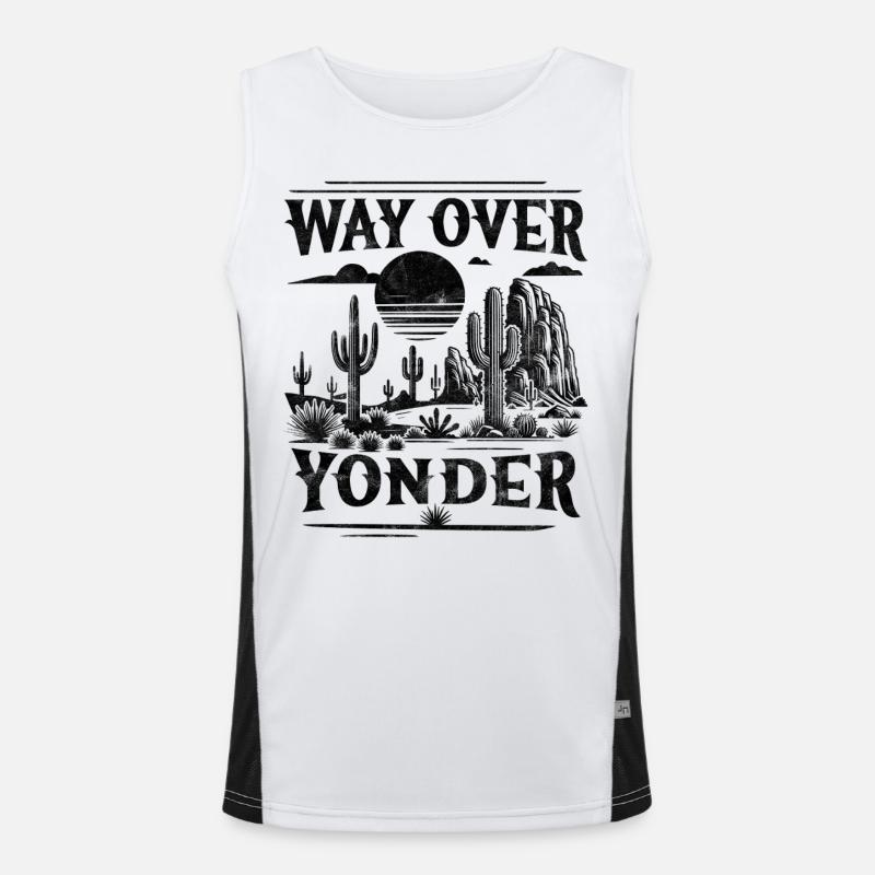 Là-bas Débardeur respirant contrasté Homme 