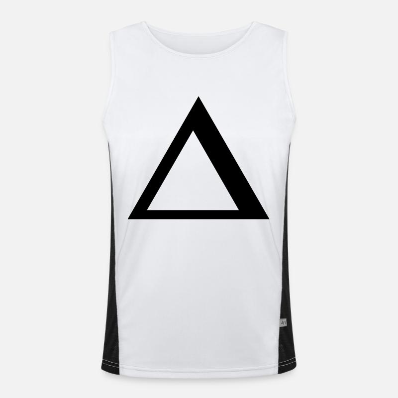 Delta alphabet grec Débardeur respirant contrasté Homme 