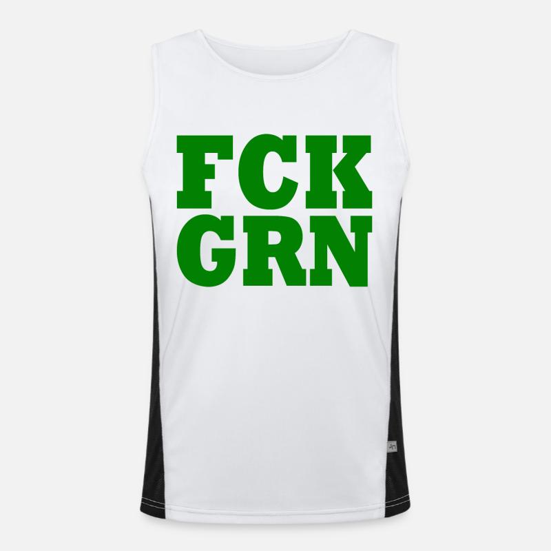 Fck grn Débardeur respirant contrasté Homme 