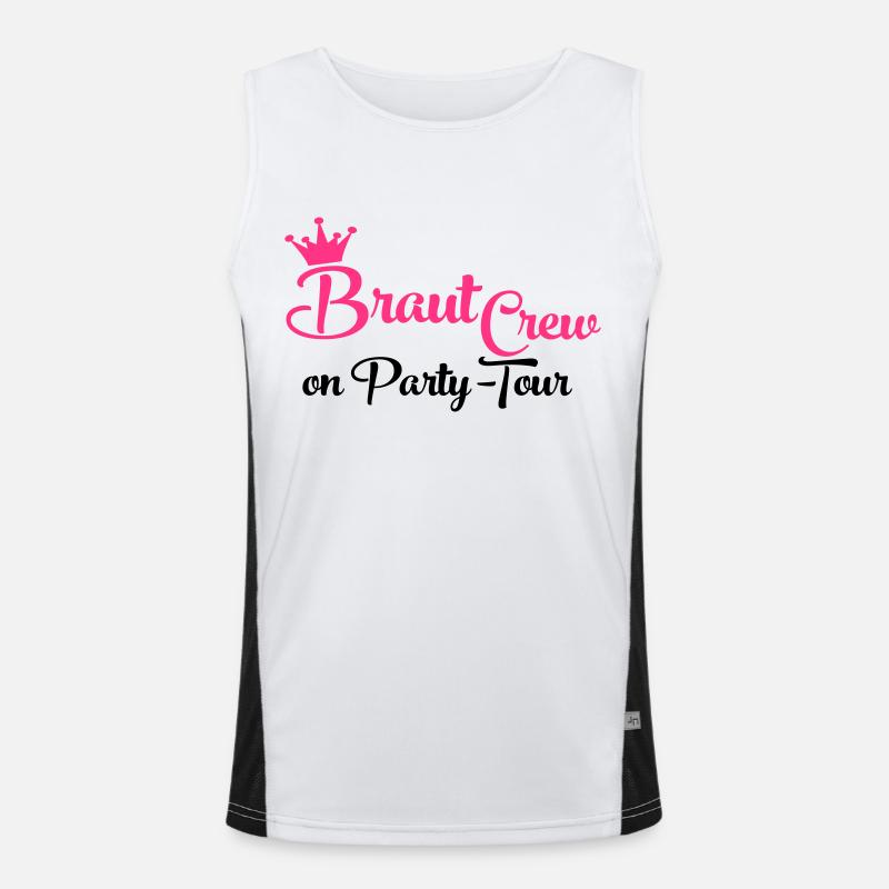 Bride équipe Débardeur respirant contrasté Homme 