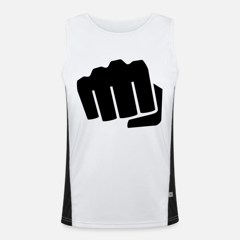 Faust Funktionelles Kontrast-Tank Top für Männer 