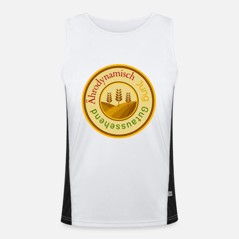 Ährodynamisch 1 Funktionelles Kontrast-Tank Top für Männer 