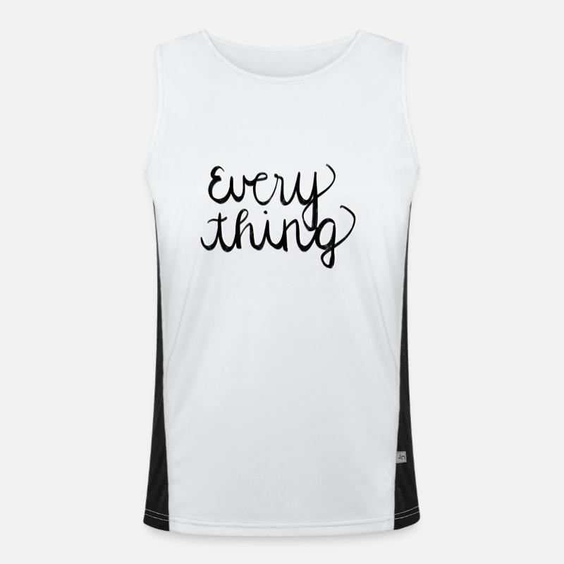 Everything Men's Functional Contrast Tank Top 