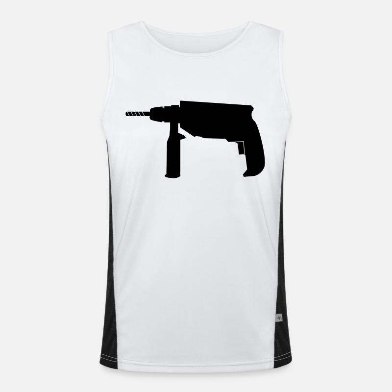 drill Men's Functional Contrast Tank Top 