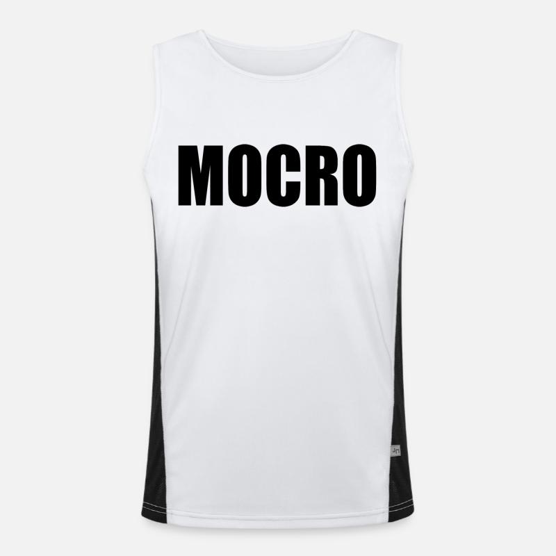 Mocro Débardeur respirant contrasté Homme 