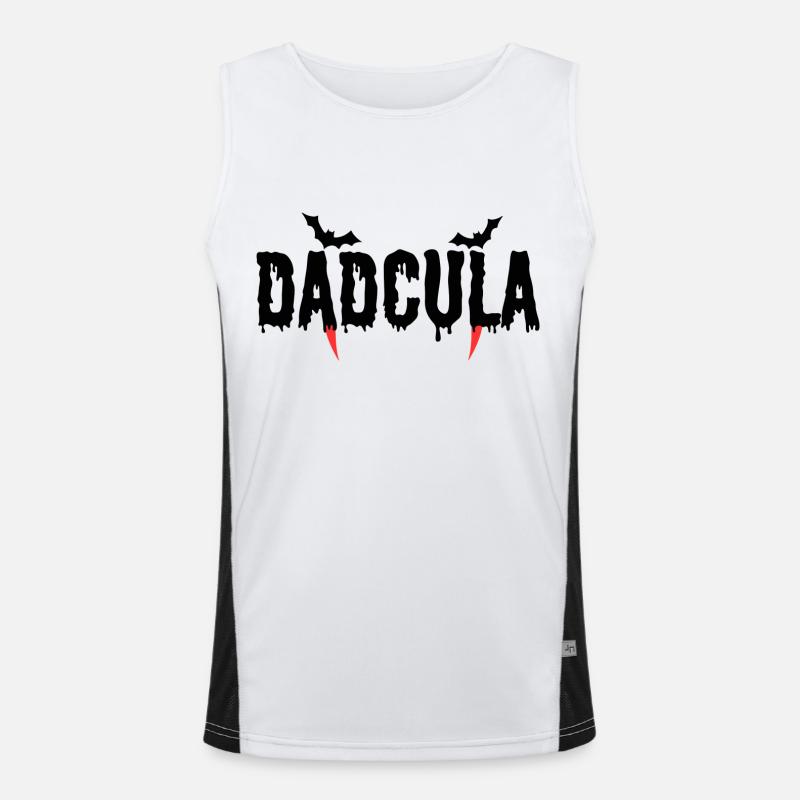 Dadcula Halloween Papa Débardeur respirant contrasté Homme 