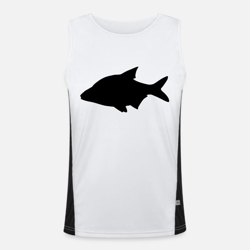 Silhouette de poisson Débardeur respirant contrasté Homme 