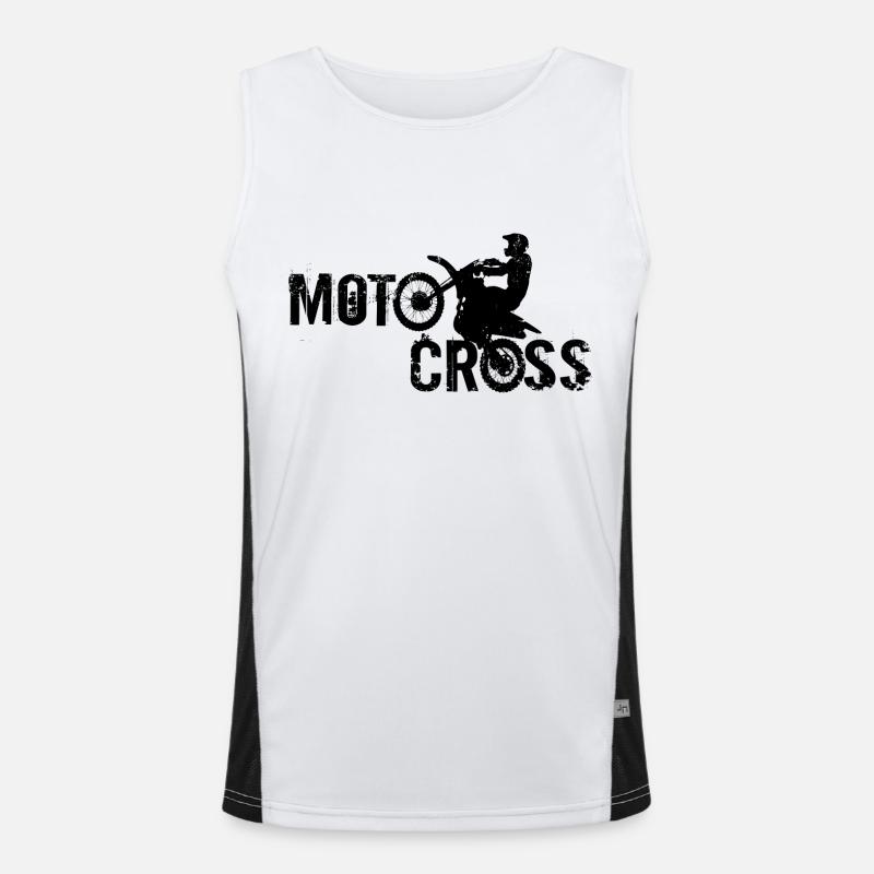 Motocross Men's Functional Contrast Tank Top 