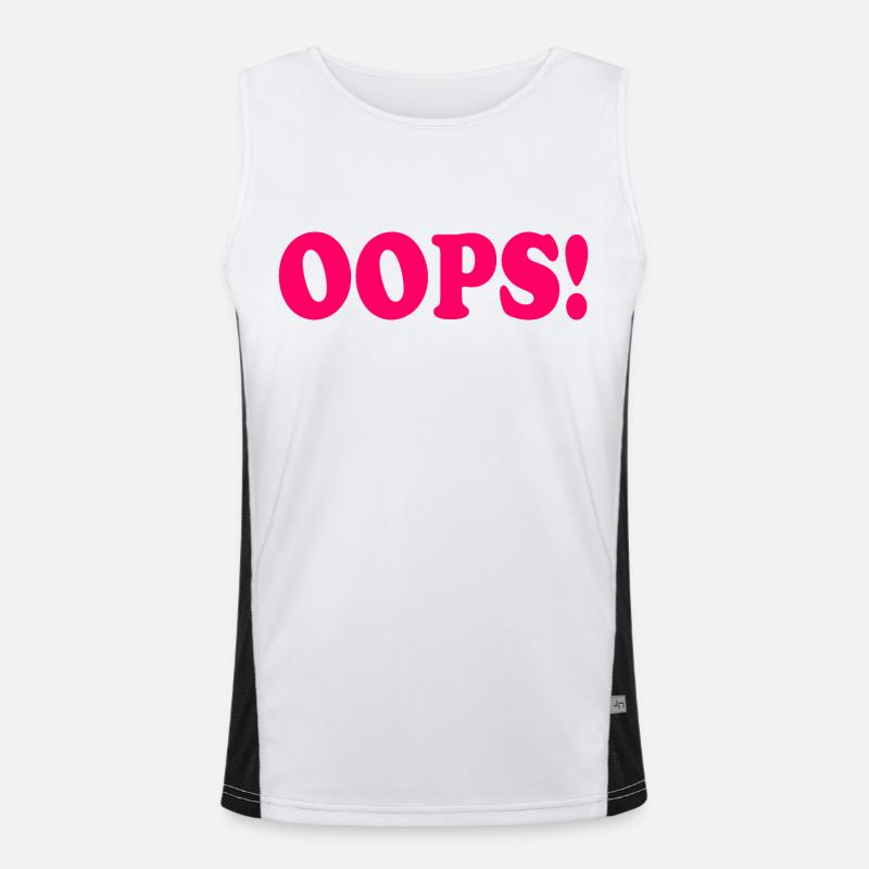 Oops Men's Functional Contrast Tank Top 