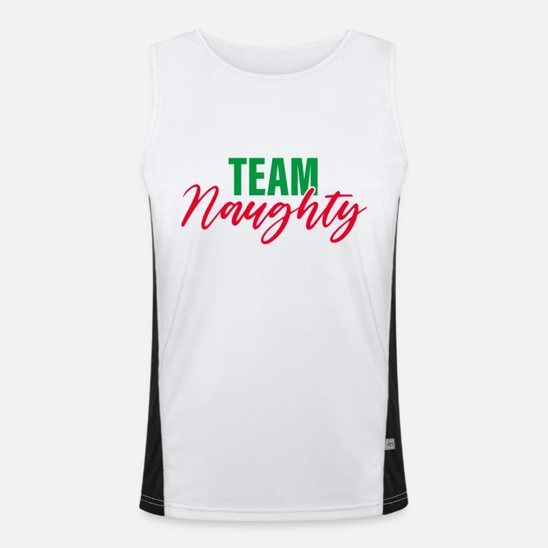 Team Frech Funktionelles Kontrast-Tank Top für Männer 