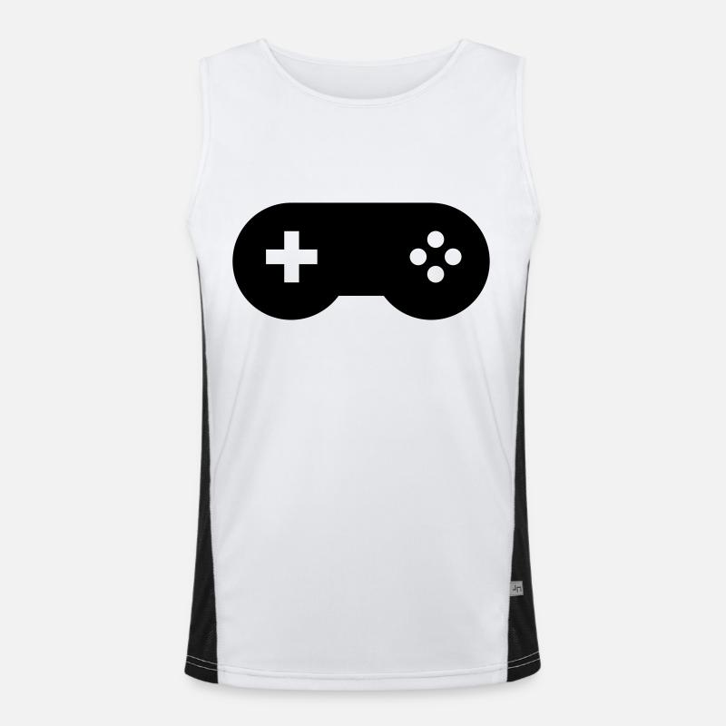 Controller 2 Funktionelles Kontrast-Tank Top für Männer 
