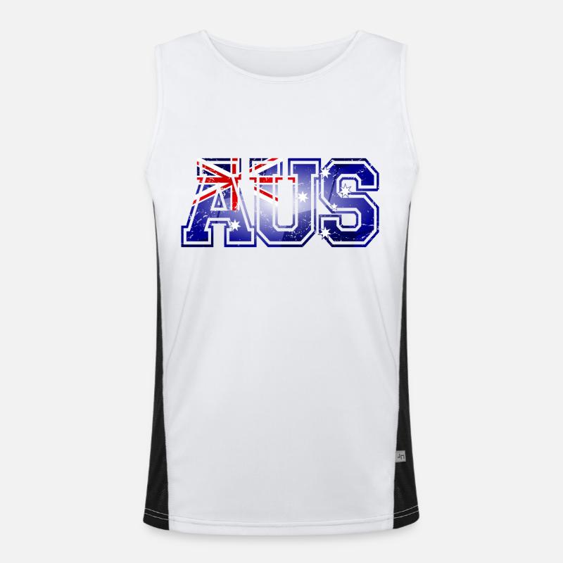 D’Australie Débardeur respirant contrasté Homme 