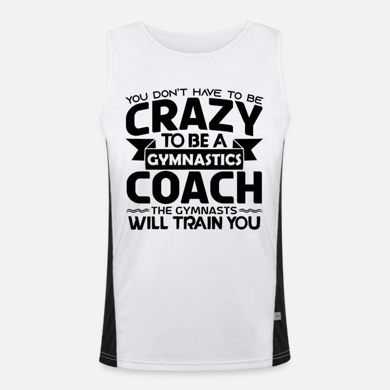 Gymnastiktrainer | Geschenk Trainer Gymnastik !! Funktionelles Kontrast-Tank Top für Männer 