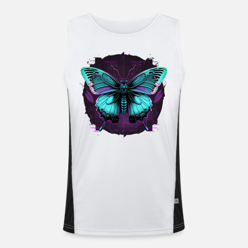 Transformation virtuelle Butterfly Débardeur respirant contrasté Homme 