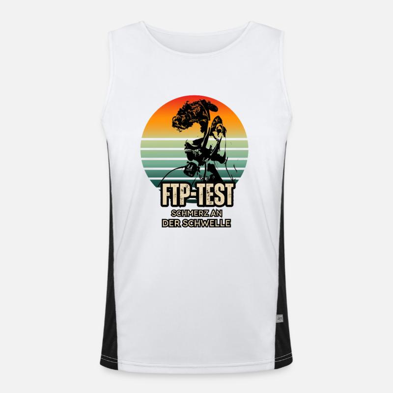 FTP test > pain at the threshold < Men's Functional Contrast Tank Top 