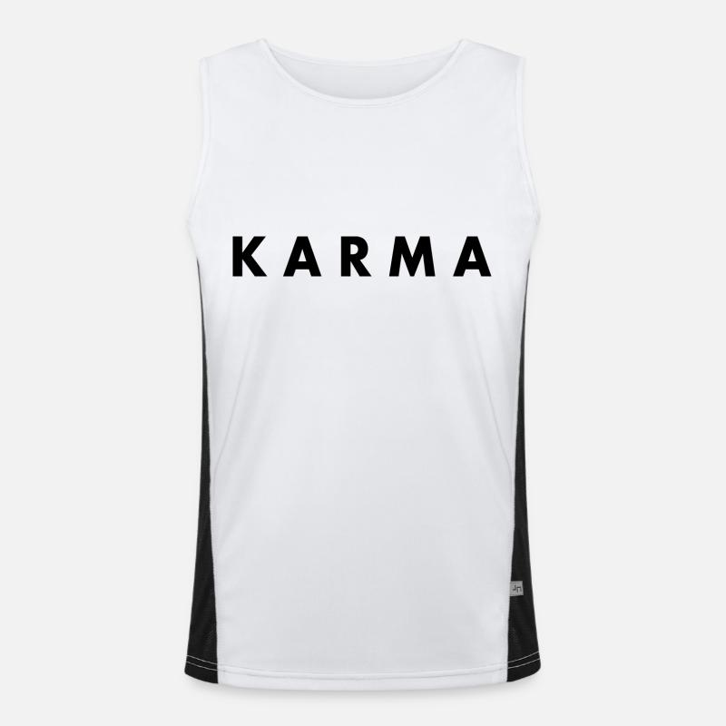 Karma Men's Functional Contrast Tank Top 