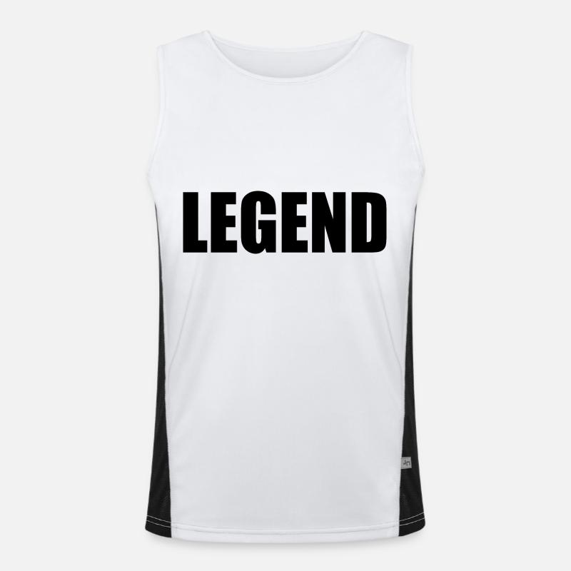 Pose Débardeur respirant contrasté Homme 