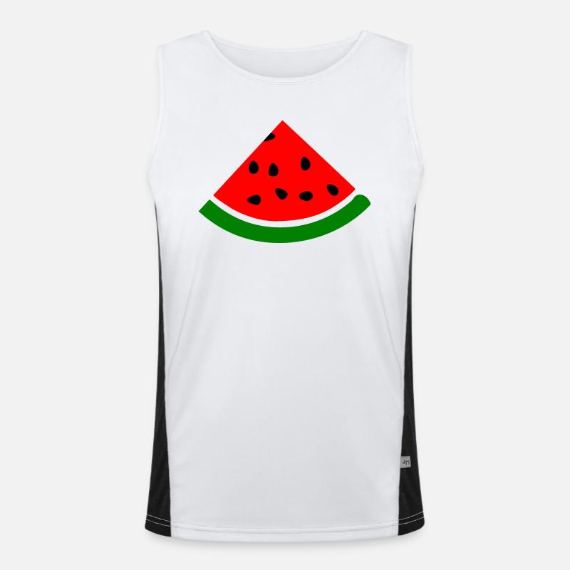 Pastèque Débardeur respirant contrasté Homme 