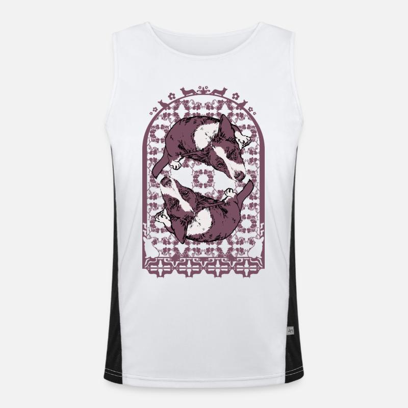 CORGI COMPOSITION Débardeur respirant contrasté Homme 