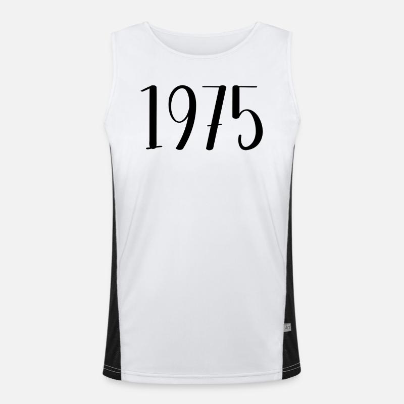 1975 Funktionelles Kontrast-Tank Top für Männer 