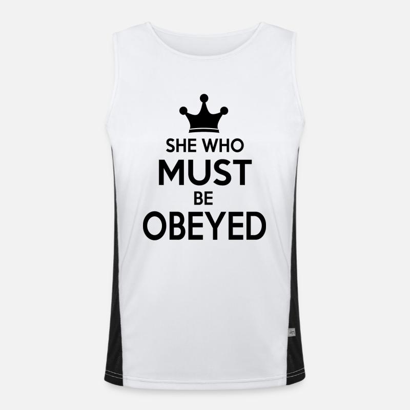 Mutter Funktionelles Kontrast-Tank Top für Männer 