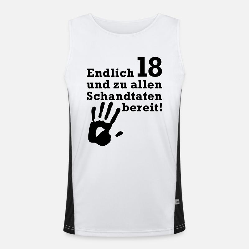 Finally 18 Men's Functional Contrast Tank Top 