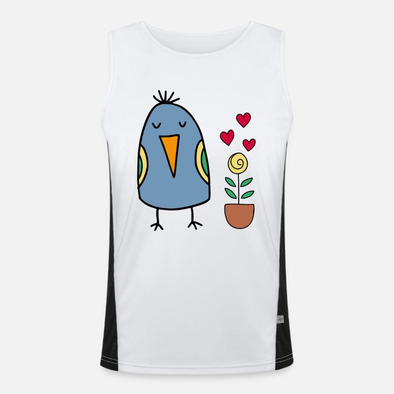 Source Débardeur respirant contrasté Homme 