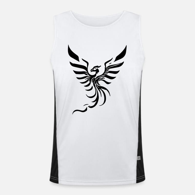 PHOENIX 03 Funktionelles Kontrast-Tank Top für Männer 