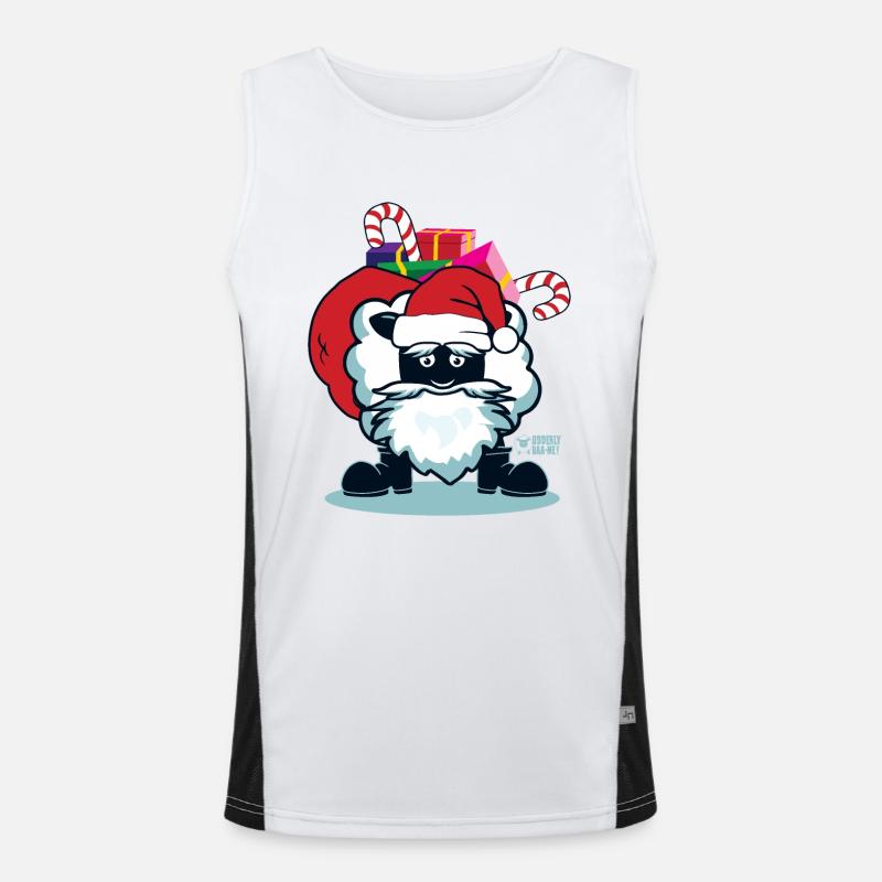 Der Weihnachtsmann? Funktionelles Kontrast-Tank Top für Männer 