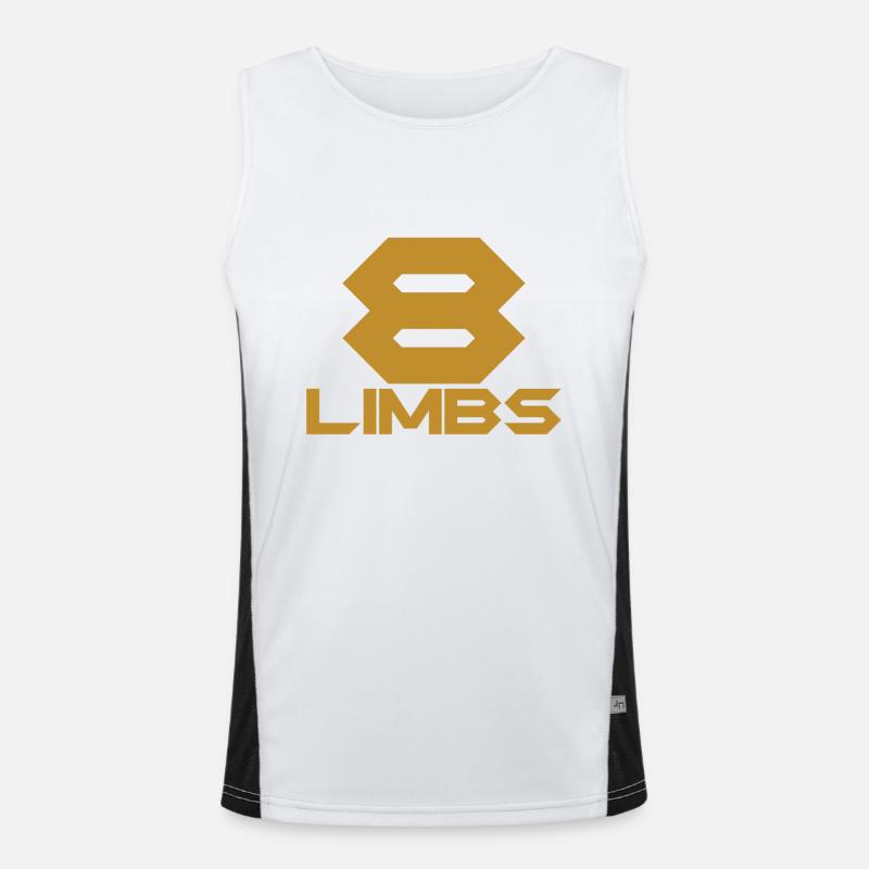Muay Thai 8 Limbs Men's Functional Contrast Tank Top 