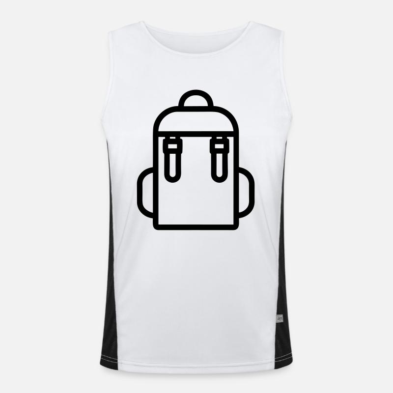 Backpack Men's Functional Contrast Tank Top 