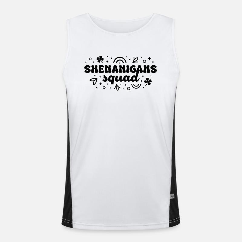 Shenanigans squad Débardeur respirant contrasté Homme 
