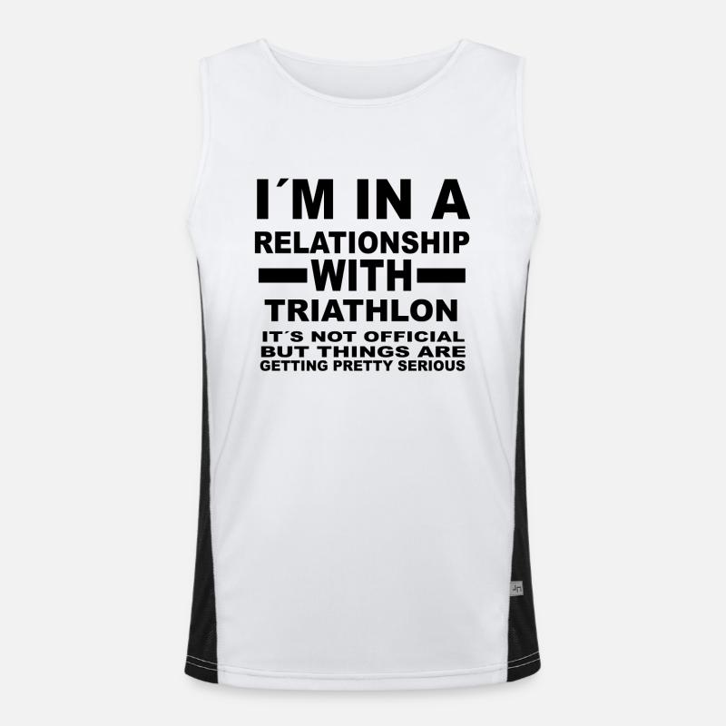 relation avec TRIATHLON Débardeur respirant contrasté Homme 